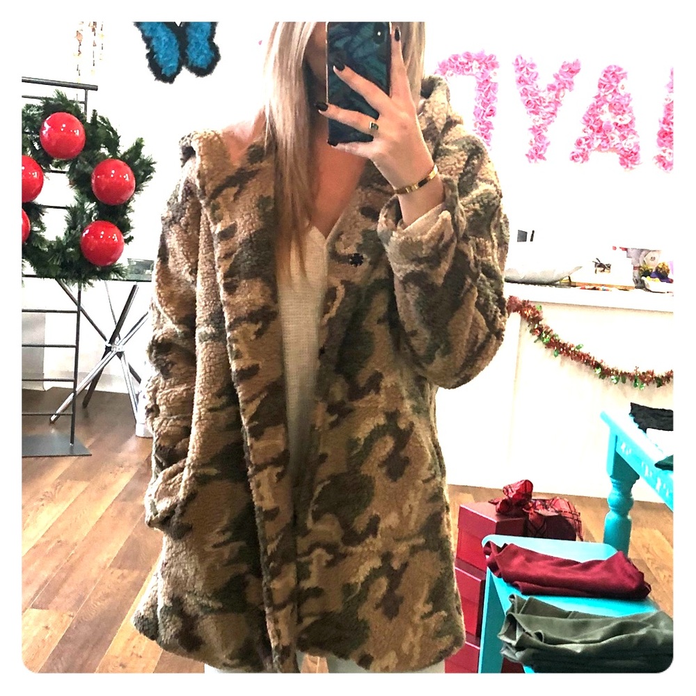Long Camo Coat